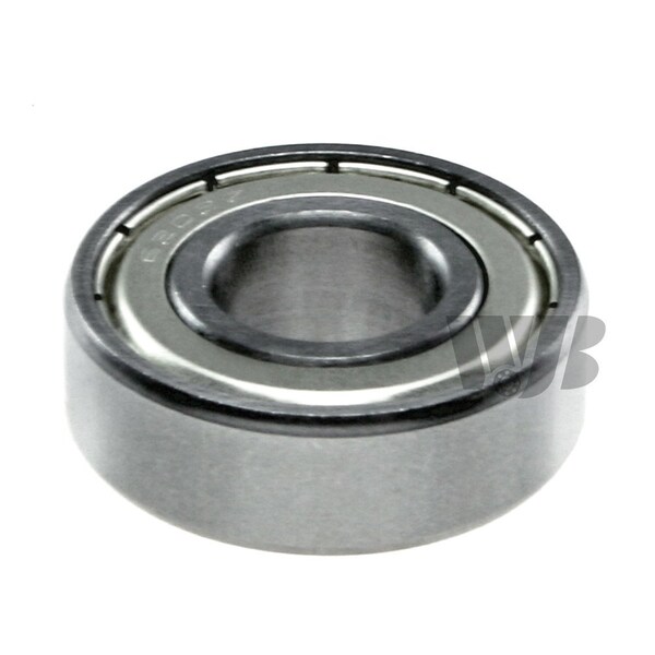 Wjb Conrad Type Single Row 2-Shield Bearing, Rb6202-Zz RB6202-ZZ - main